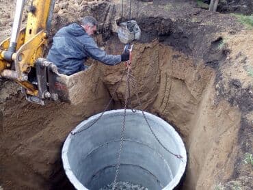 бак для воды из нержавеющей стали: Железобетонное (ЖБИ) кольцо для септика Размер: 150 x 90 x 9 см, Платная установка, В розницу — 18