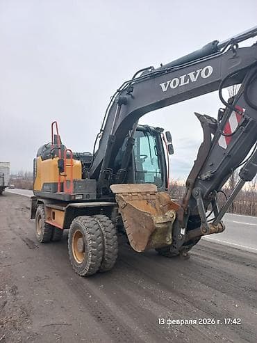 Экскаватор, Volvo, 2017 г., Колесный