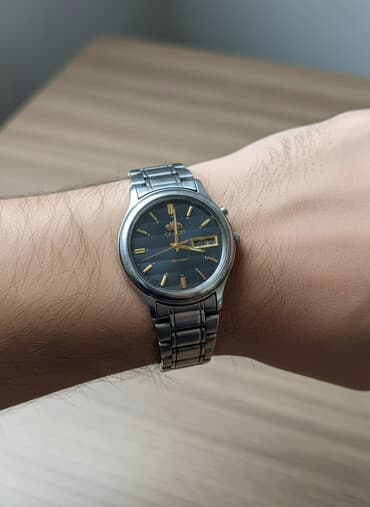 часы заря 17 камней позолоченные цена: Классические часы часы, Orient, Япония, Водонепроницаемые, Унисекс, Б/у — 2