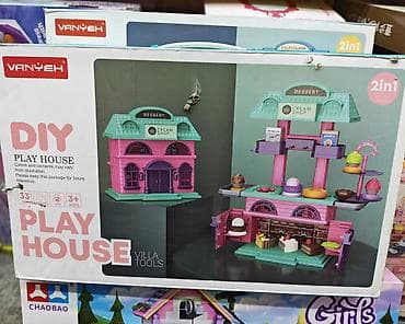кукольный домик: Игровой набор VANYEH DIY Play House 2-в-1 - Тематика: мини‑домик — 2