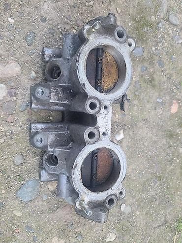 коллектор: Дроссельная заслонка Subaru 2003 г., Б/у, Оригинал, Германия — 1