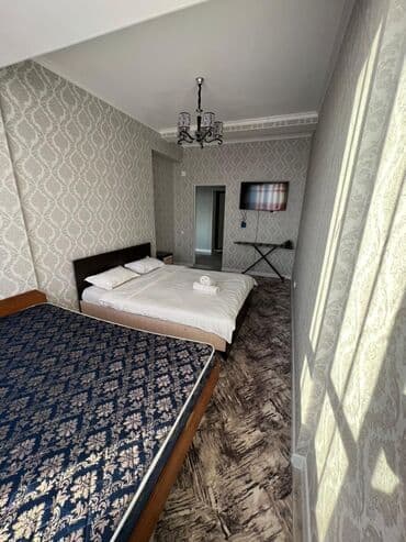 элитные квартиры в бишкеке посуточно: 1 комната, Парковка, Круглосуточное заселение, Кондиционер — 4