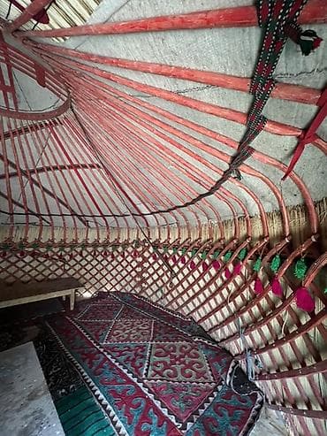 ловушка для рыб: Юрта традиционная кочевая - Конструкция: разборная деревянная — 2