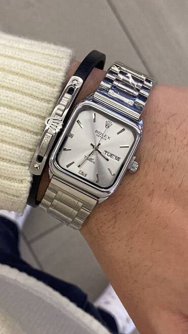 Бижутерия: Классикалык сааттар саат, Rolex, Швейцария, Суу өткөрбөөчү, Унисекс, Жаңы — 1