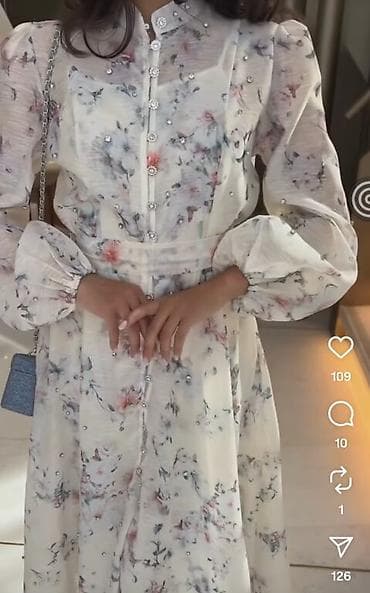 Шикарное платье 💐 Одела всего один раз 🩵🥰 Покупала в магазине