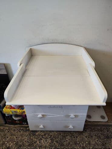 одно спальное кровать: Детская кровать, до 3 лет, три положения ложа, ящик для хранения — 6