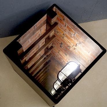 Тумба/журнальный столик с эффектом бесконечности. Хотите придать