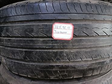 Шины 225 / 45 / R 17, Лето, Б/у, Пара, Легковые, Япония, Yokohama