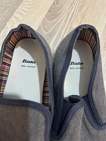 эспадрили: Мужские Эспадрильи Bata Италия 🇮🇹 - Модель: slip-on эспадрильи - — 4