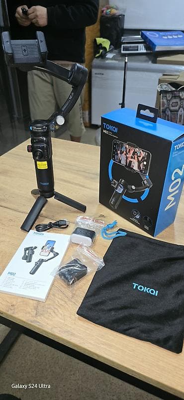 чехоы: Стабилизатор для смартфона TOKQI M02 (3-осевой) Описание: - 3-осевая — 1
