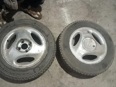 диски автомобильные опель: Колеса в сборе 175 / 70 / R 14, Всесезонная, Б/у, Пара, Легковые, Литые, отверстий - 4 — 5