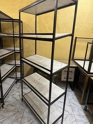 Кеңсе стеллаждары: Кеңсе стеллаж, Жаңы, ЛДСП, Акылуу жеткирүү, Өзү алып кетүү, түсү - Ак — 6