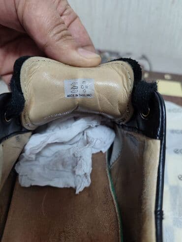 обувь ecco: Мужские кроссовки, 40, Ecco, Б/у, цвет - Черный, Самовывоз — 6