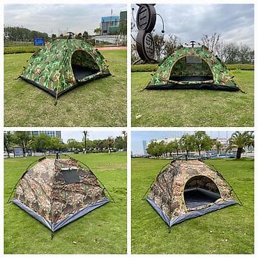 Автоматическая палатка для рыбалки и кемпинга - Быстрая установка