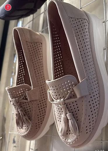 лоферы женские: Женские лоферы на массивной белой подошве - Модель: легкие лоферы с — 5