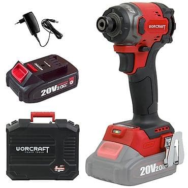 ударная отверка: Аккумуляторный ударный шуруповерт Worcraft 20V - Тип: импульсный — 1
