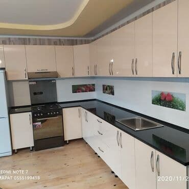 полка для фруктов и овощей: Ашкана гарнитуру, Жаңы, түсү - Ак, МДФ, Акысыз жеткирүү — 9