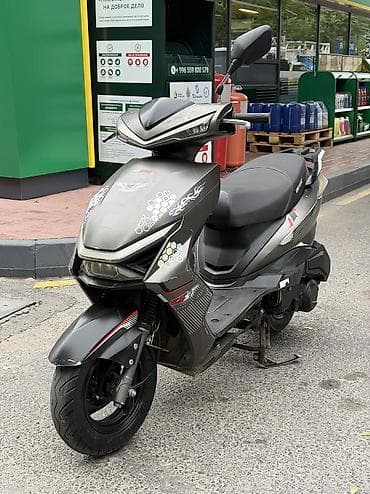 скутер 80 куб: Тип скутера Yamaha, 175 куб. см, Бензин, Б/у — 1