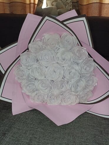 шоколадный букет цена: *Букеты роз из атласных лент.🌹 *Букеты ромашек из атласных лент.🌼 — 7