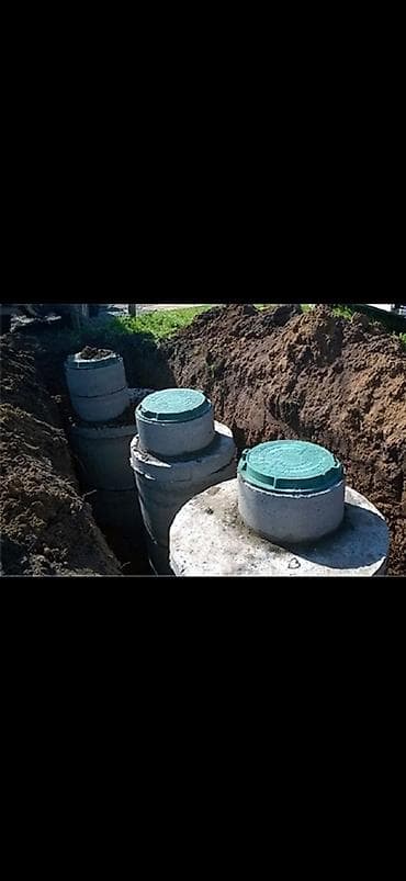 Монтаж септика из ж/б колец под ключ - Устройство автономной