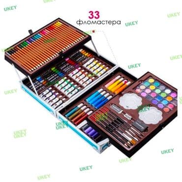 детский доска для рисования: АКЦИЯ‼️ Набор для рисования из 145 деталей нужных для развития вашего — 7