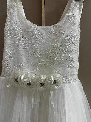 футболки роналду: Детское платье, цвет - Белый, Новый — 2