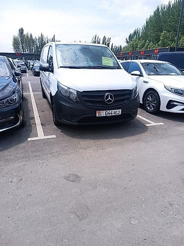 work cr kai: Mercedes-Benz Vito: 2019 г., 1.6 л, Механика, Дизель, Фургон — 1