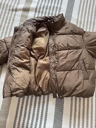 продажа куртка: Деми куртка в стиле оверсайз, цвет тёплый коричневый (какао) — 2