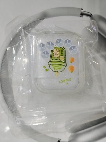 Прозрачный пластиковый чехол-накладка для корпуса наушников Apple
