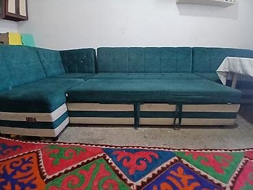 Угловой диван, Раскладной at lalafo.kg Угловой диван, Раскладной