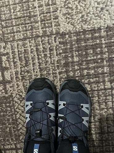 nike react: Мужские кроссовки, 44, Salomon, Б/у, цвет - Синий, Самовывоз, Бесплатная доставка — 2