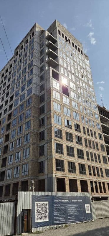 сниму дом в бишкеке: 1 комната, 47 м², Элитка, 10 этаж, ПСО (под самоотделку) — 2