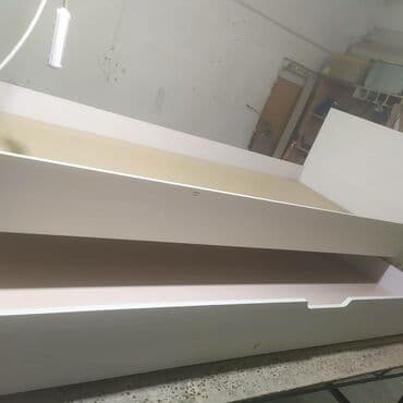 кровати детские: Кровать Матрёшка На два человека 2000*800 мм спальное место на верху — 2