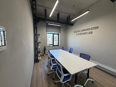 the level: Аренда офисов, 50 м², В бизнес центре, С видом на горы, С оборудованием, С отдельной кухней — 6