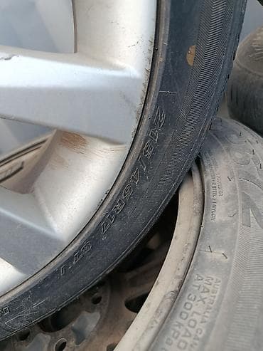 диски 15 мазда: Колеса в сборе 215 / 45 / R 17, Лето, Б/у, Комплект, Легковые, Литые, отверстий - 5 — 3