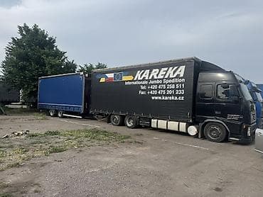 Тягач, Volvo, Тентованный — 2