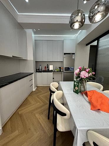 3 комнаты, 105 м², Асанбай мкр Элитка, 2 этаж, Дизайнерский ремонт — 2