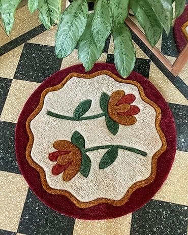 идиш бу: Комплект для ручного тафтинга ковров с кадрированием Полный набор — 7