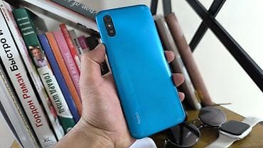 Redmi, Redmi 9A, Колдонулган, 32 ГБ, түсү - Көгүлтүр, 2 SIM