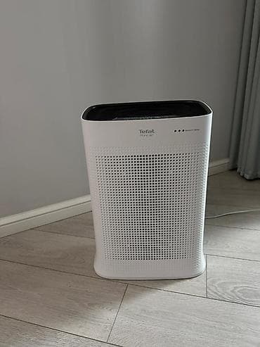 установка вытяжки на кухню: Очиститель воздуха Tefal Pure Air - Напольная модель в белом корпусе — 1