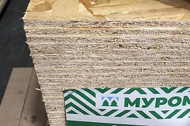 Рейки: OSB-плита «Муром» Все толщины имеются от 6 до 22 мм - Тип — 3