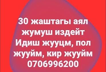 Услуги по уборке и хозяйственным работам. - Мытьё посуды - Мытьё