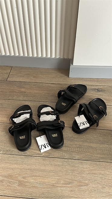 Босоножкалар, 40, Zara, Жаңы, түсү - Кара, Өзү алып кетүү lalafo.kg да Босоножкалар, 40, Zara, Жаңы, түсү - Кара, Өзү алып кетүү