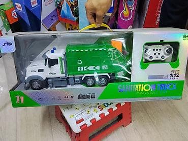 Радиоуправляемый мусоровоз Sanitation Truck - Масштаб: 1:12 -
