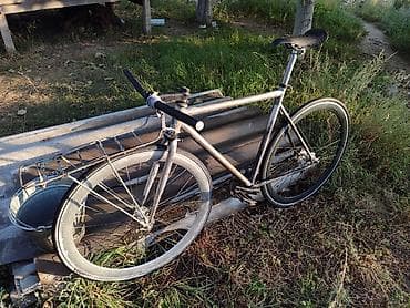 элетро велик: Фикс-байк (single speed/фикс) с классической стальной рамой. - Рама — 2
