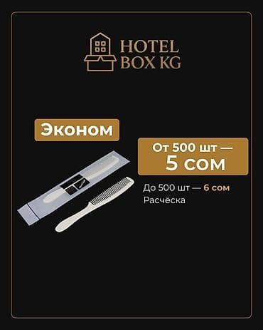электронный щетка: САМЫЕ НИЗКИЕ ЦЕНЫ НА ОДНОРАЗОВЫЕ РАСЧЁСКИ! HOTELBOX.KG — поставщик — 2