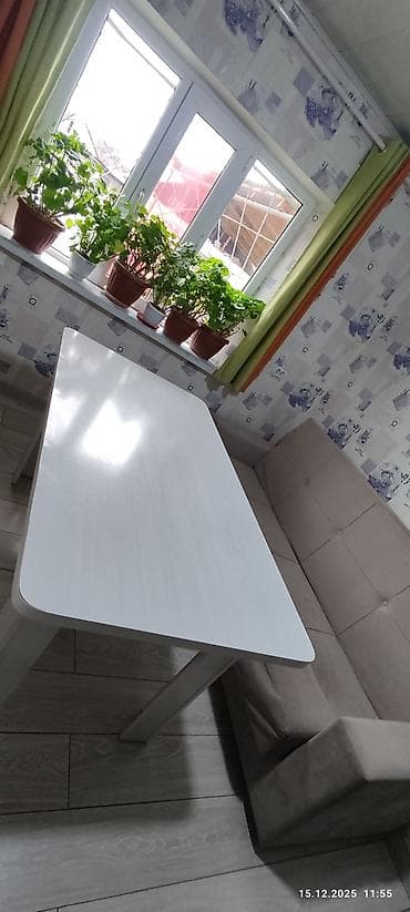 столы письменные: Кухонный стол, Прямоугольный, Нераскладной — 2