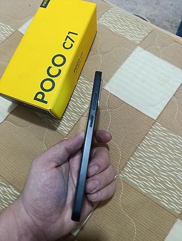 poco c31: Poco C71, Б/у, 128 ГБ, цвет - Черный, 2 SIM — 4
