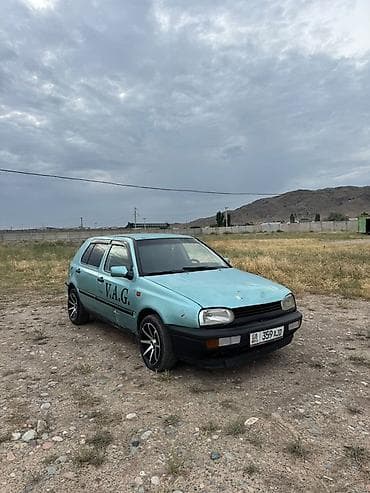 порш авто: Volkswagen Golf: 1991 г., Бензин, Хэтчбэк — 3