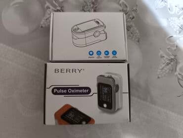 купить пульсоксиметр в наличии: Компактный пульсоксиметр Berry для измерения уровня кислорода в крови — 1
